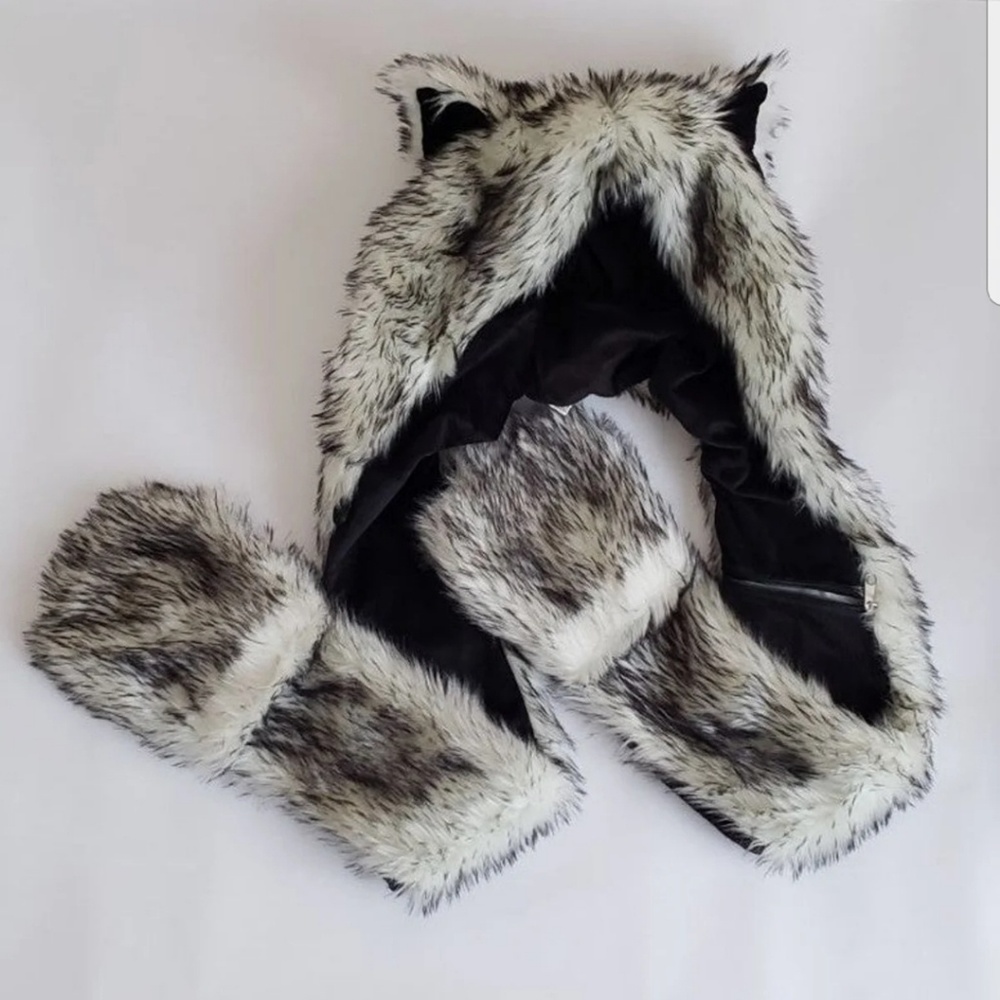 Wolf rave scarf